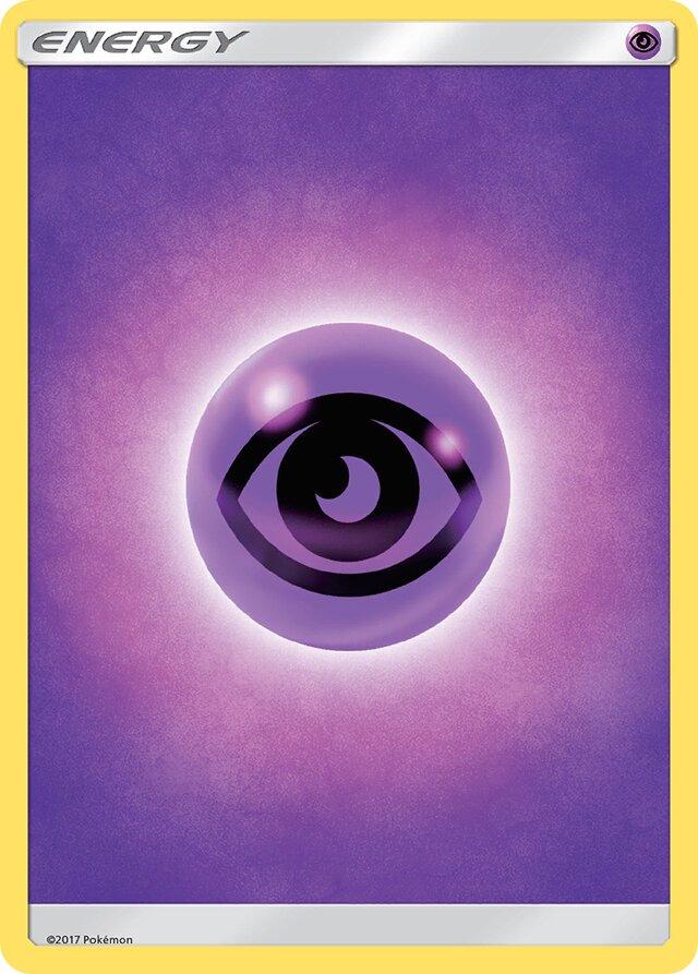 Sun & Moon Psychic Energy Pokémon card